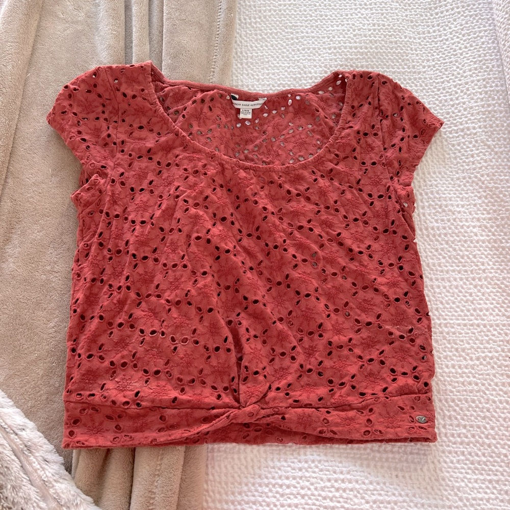 American Eagle Crop Top